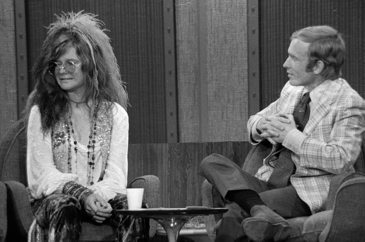 JANIS JOPLIN;DICK CAVETT