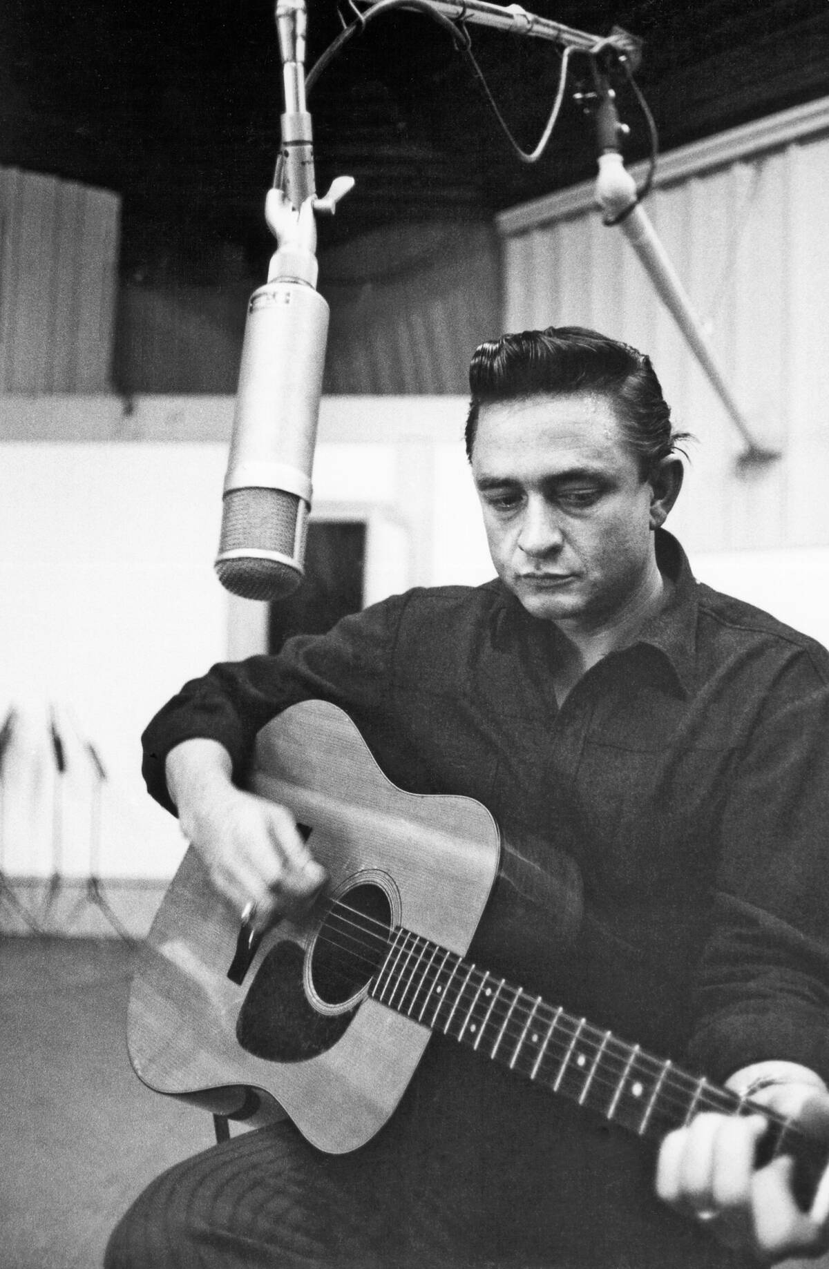 Johnny Cash Recording