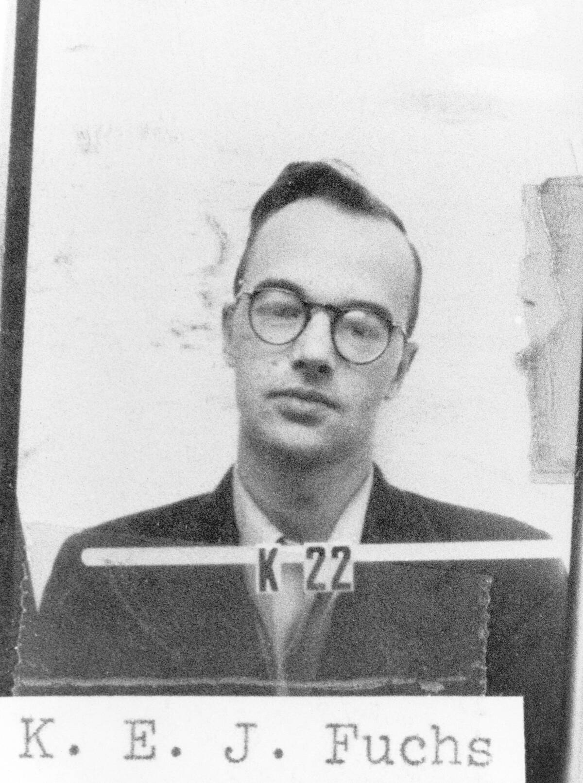 Klaus Fuchs' ID Photo