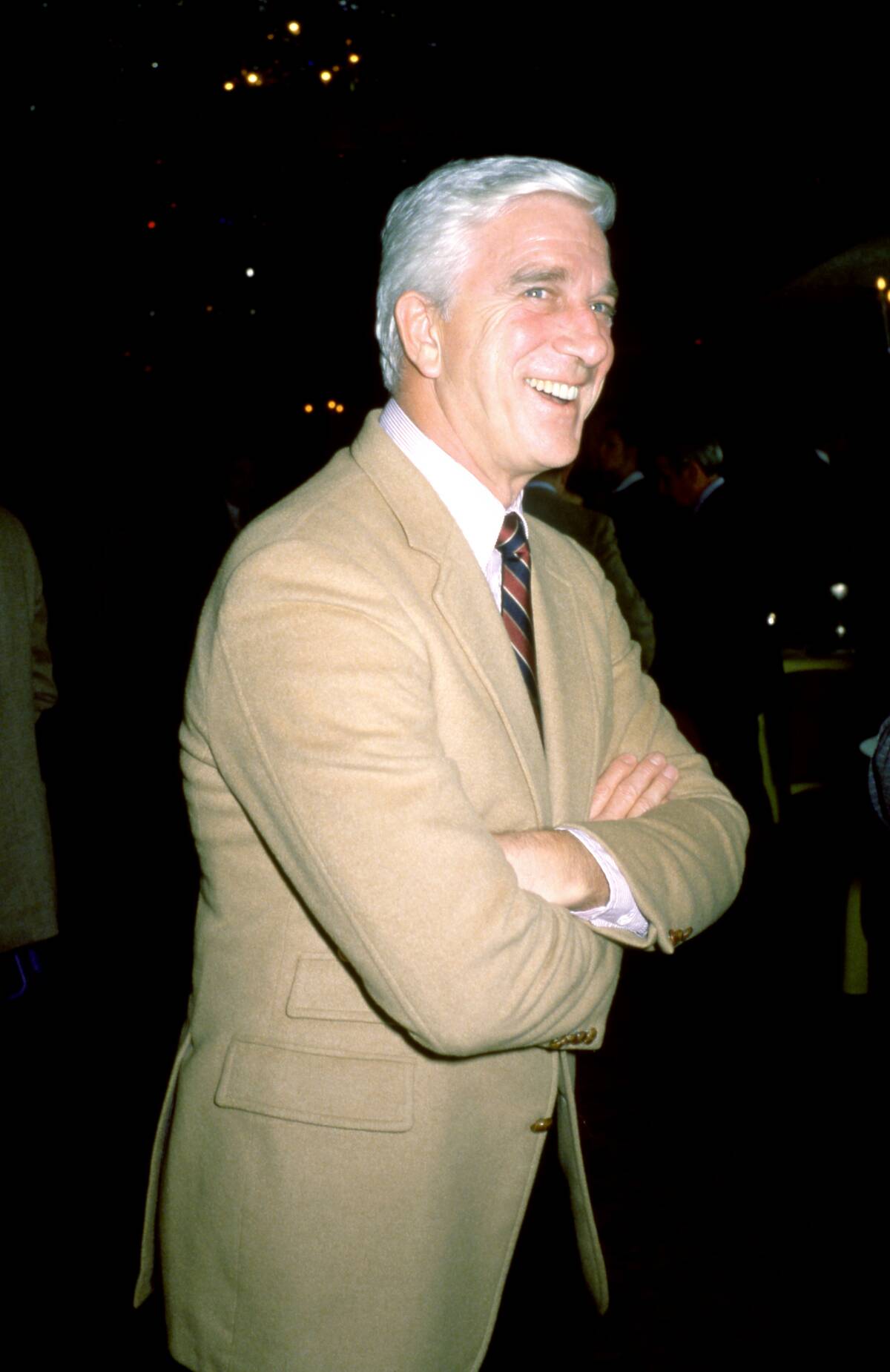 Leslie Nielsen Smiling
