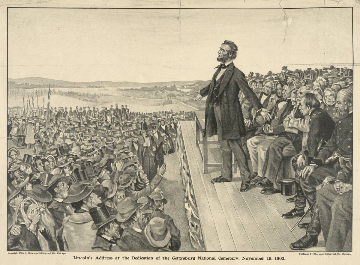 Lincoln's Address at the Dedication of the Gettysburg National Cemetery