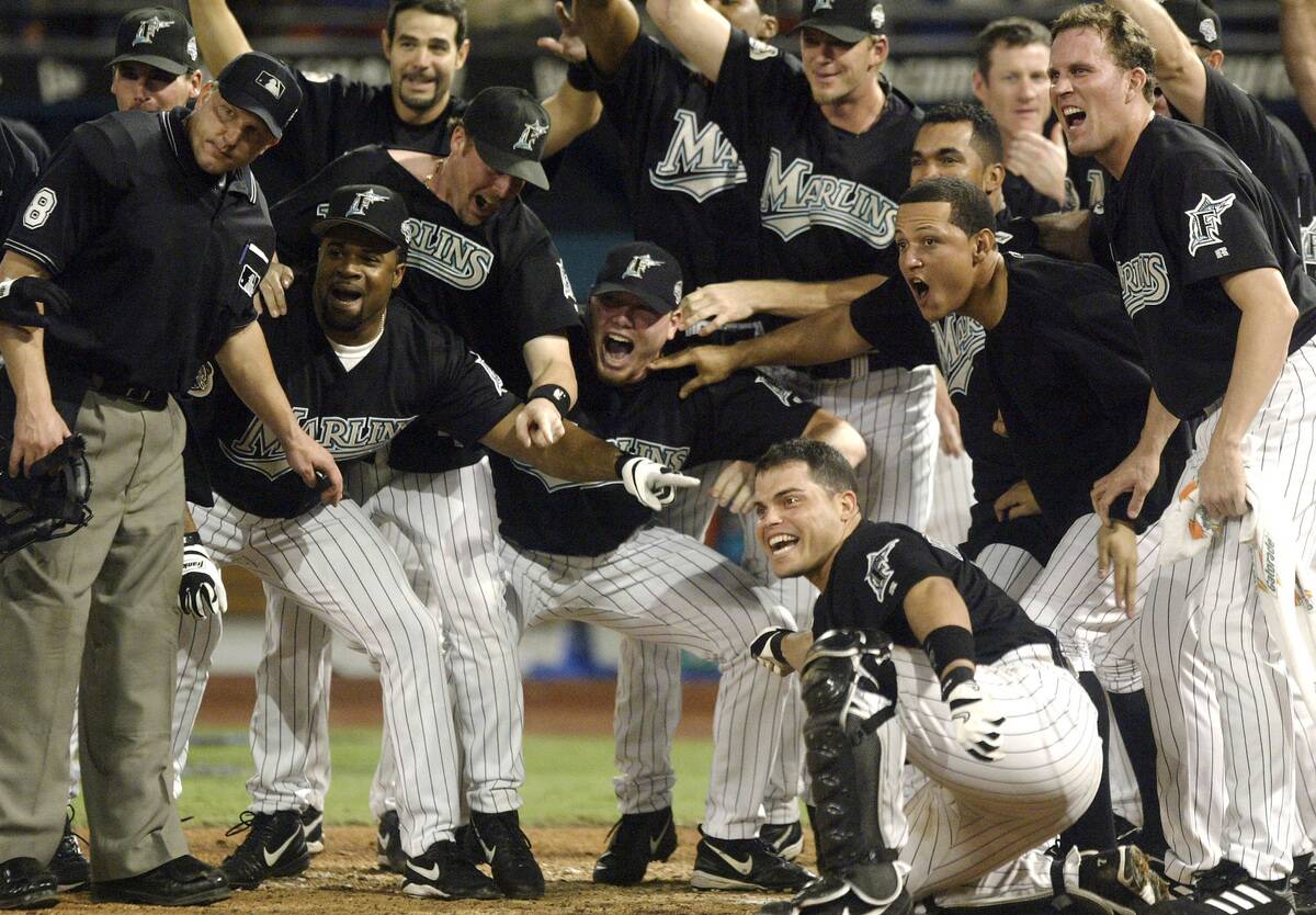 Marlins wait for Gonzalez after walk off home run