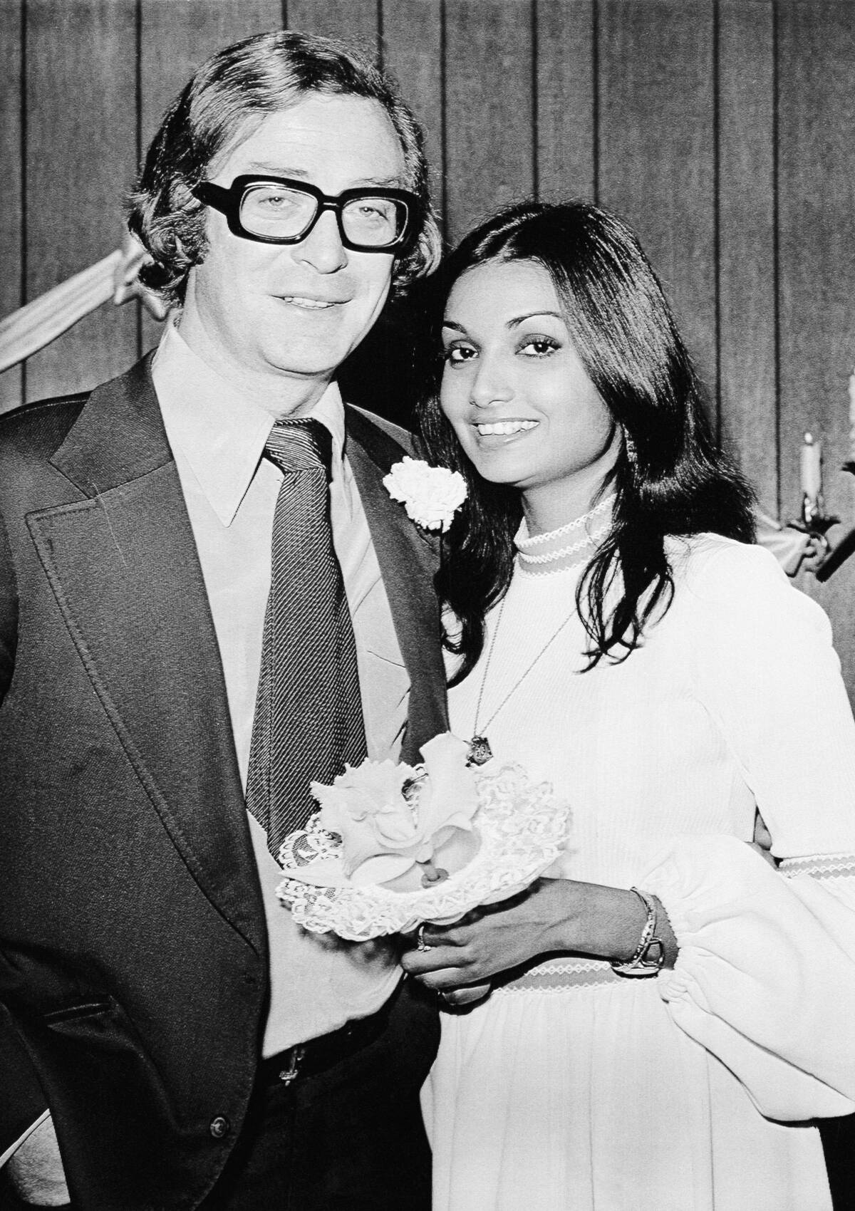 Michael Caine and New Wife Shakira