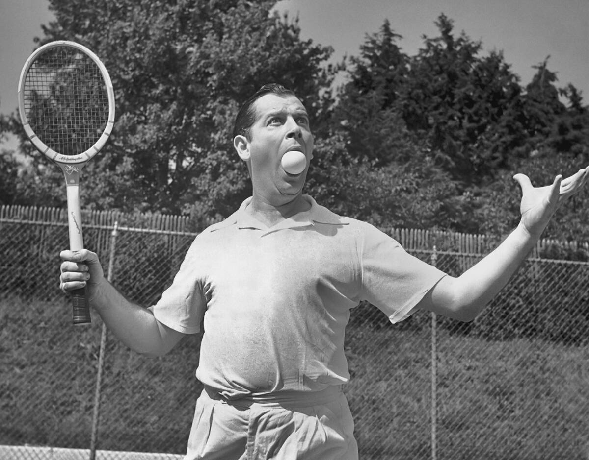 Milton Berle On Holday