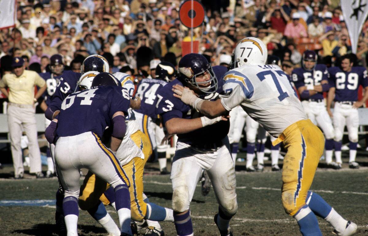 Minnesota Vikings vs San Diego Chargers - December 5, 1971