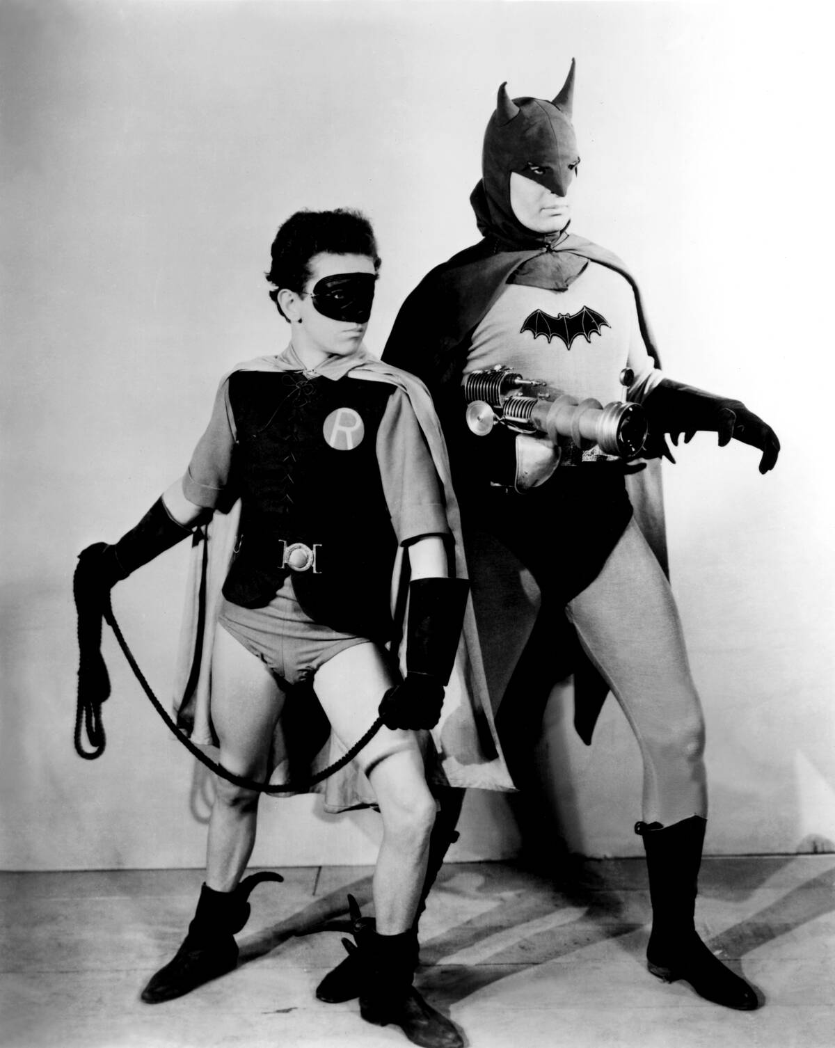 On the set of Batman
