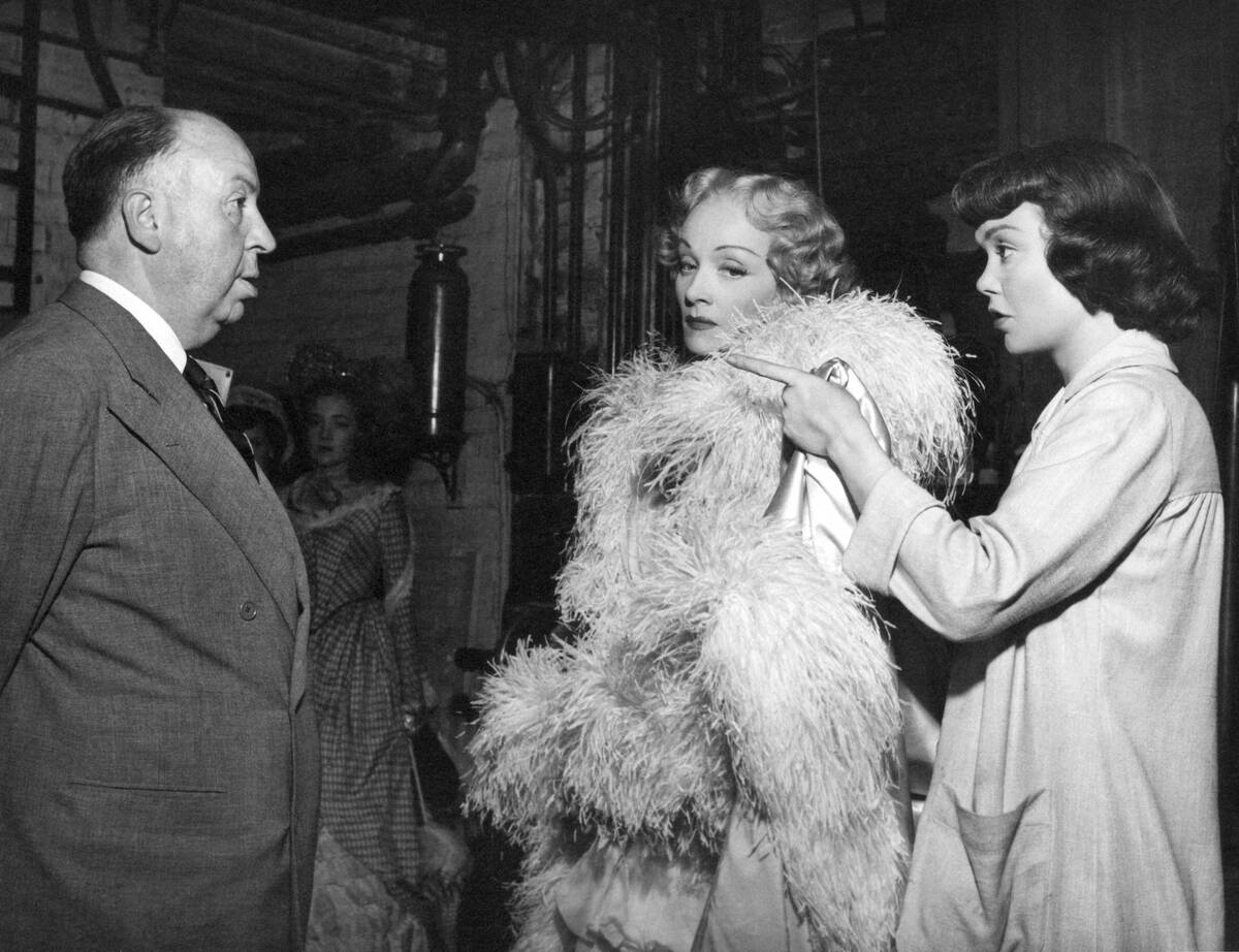 On the set of Stage Fright