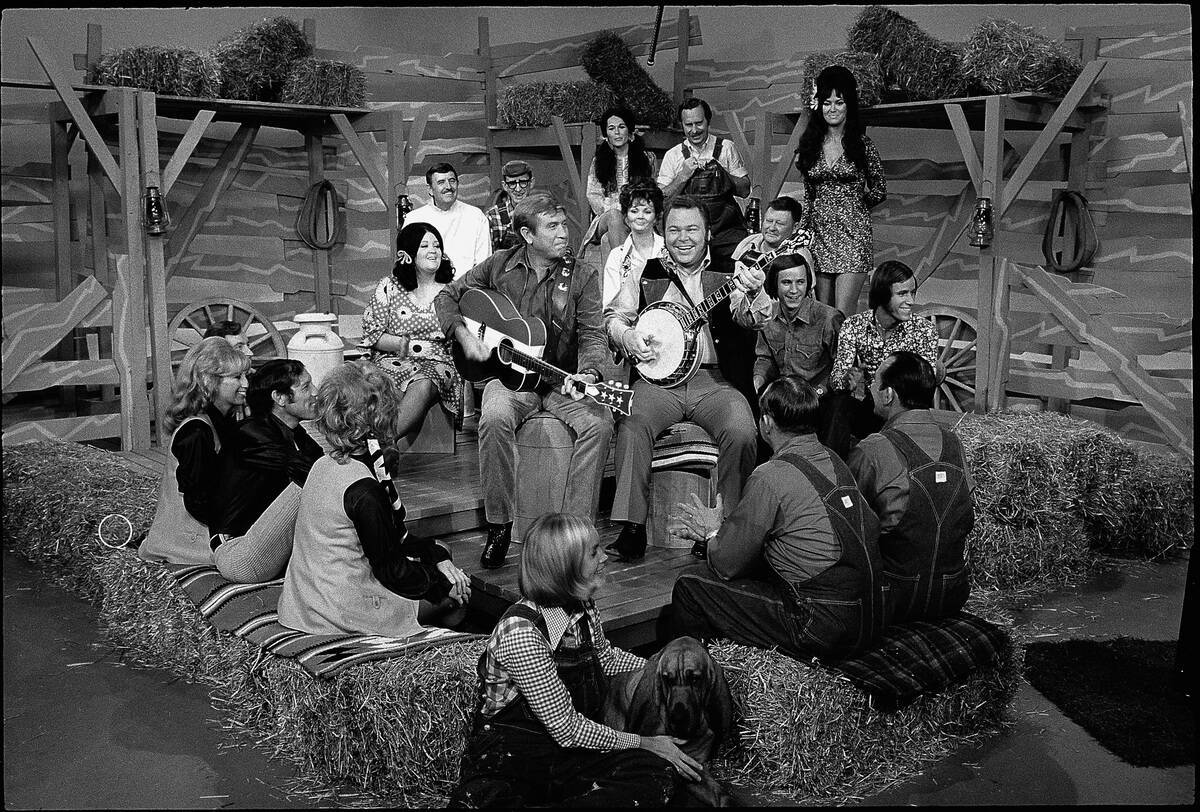 Owens And Clark And The Cast of 'Hee-Haw'
