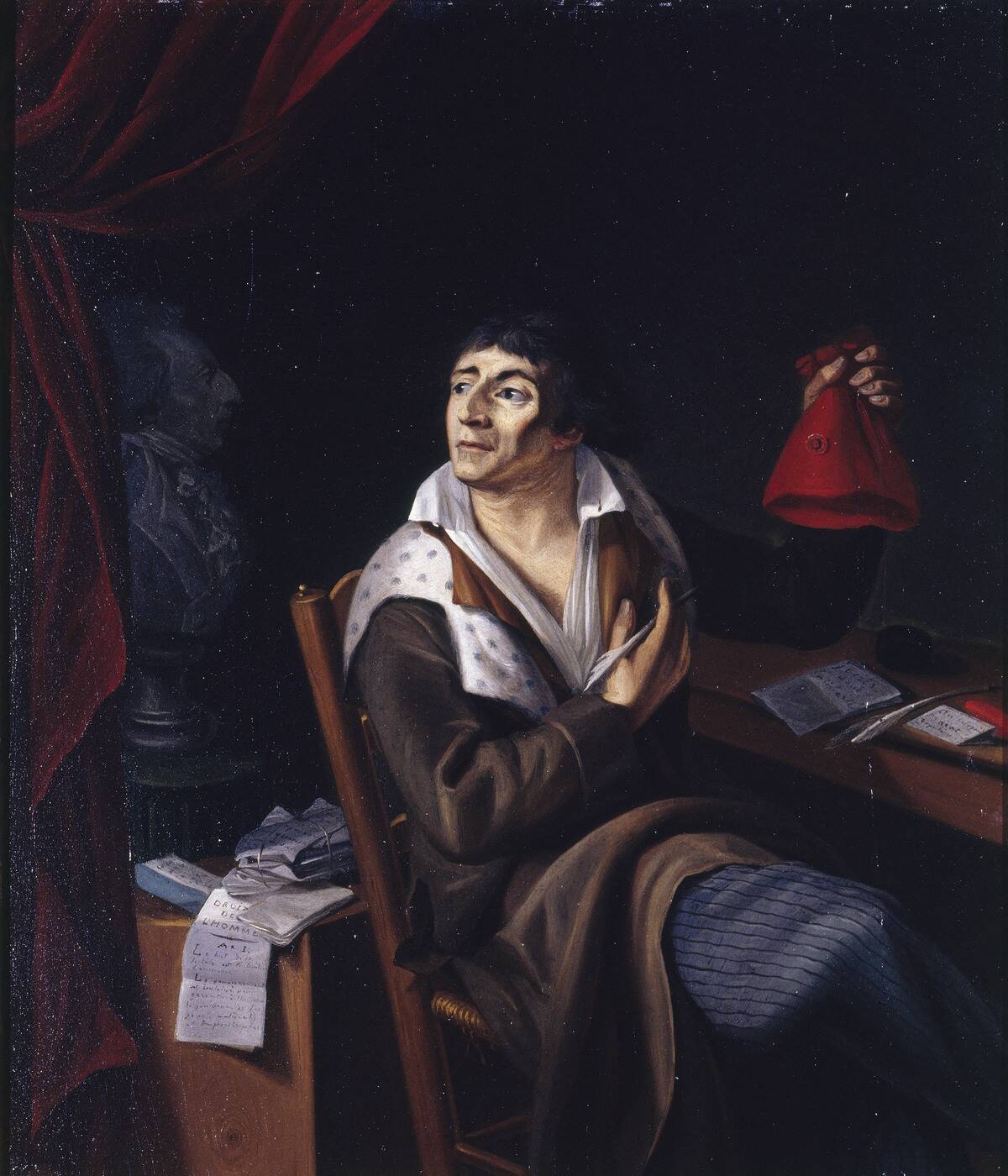Portrait Of Jean-Paul Marat (1743-1793)