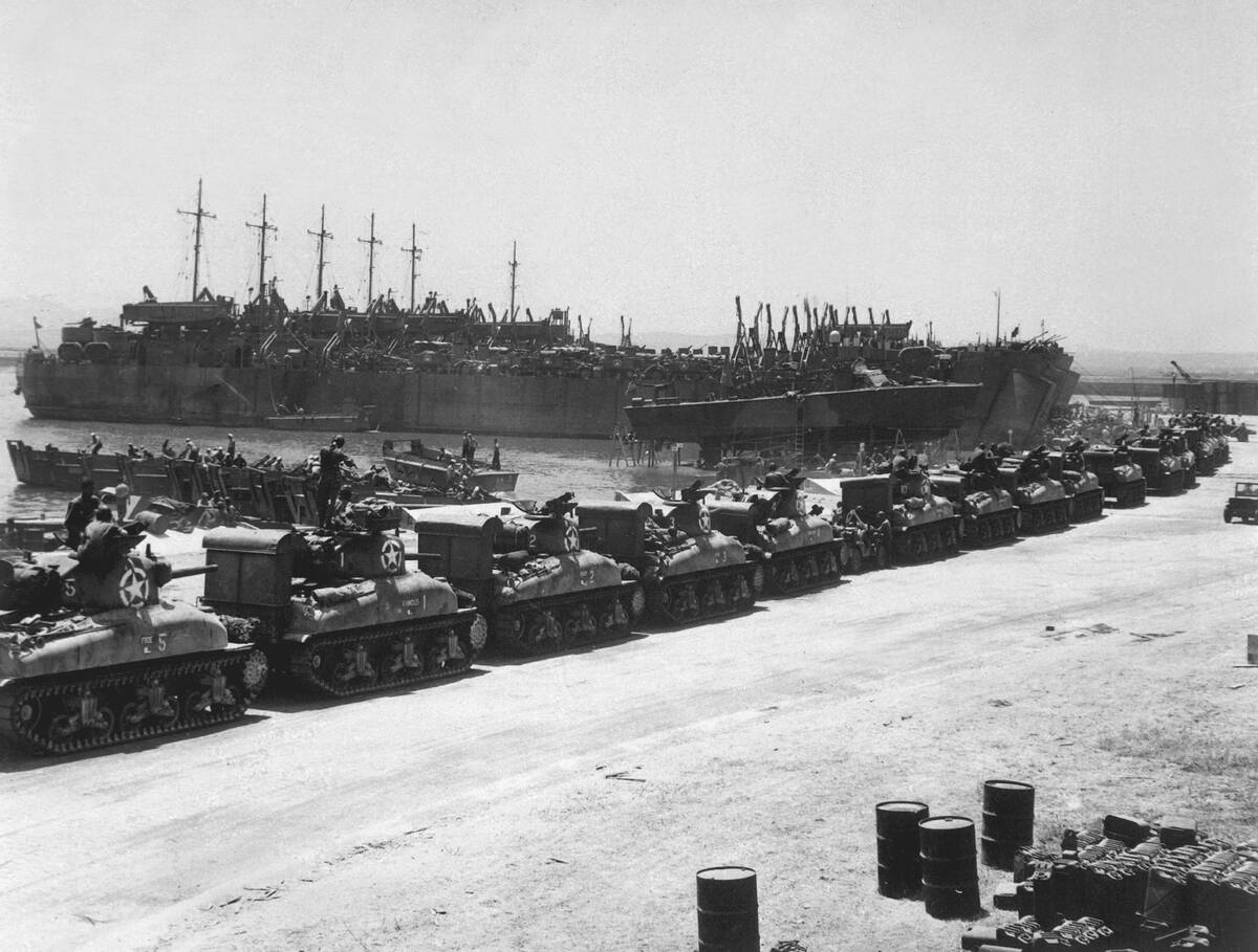 Preparing For The Invasion Of Sicily