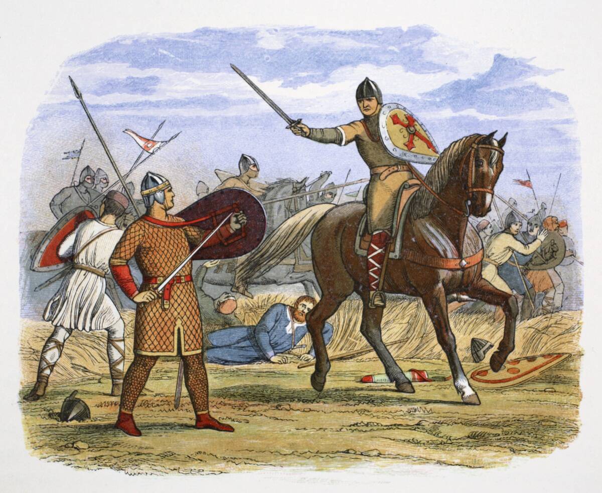 Robert Duke Of Normandy Captured At The Battle Of Tinchebraye Normandy 1106 (1864)