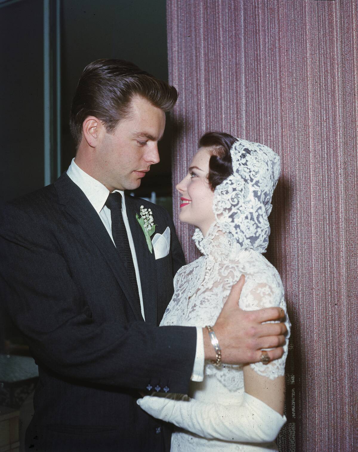 Robert Wagner & Natalie Wood Wedding