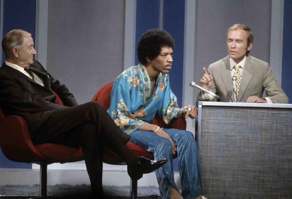 ROBERT YOUNG;JIMI HENDRIX;DICK CAVETT
