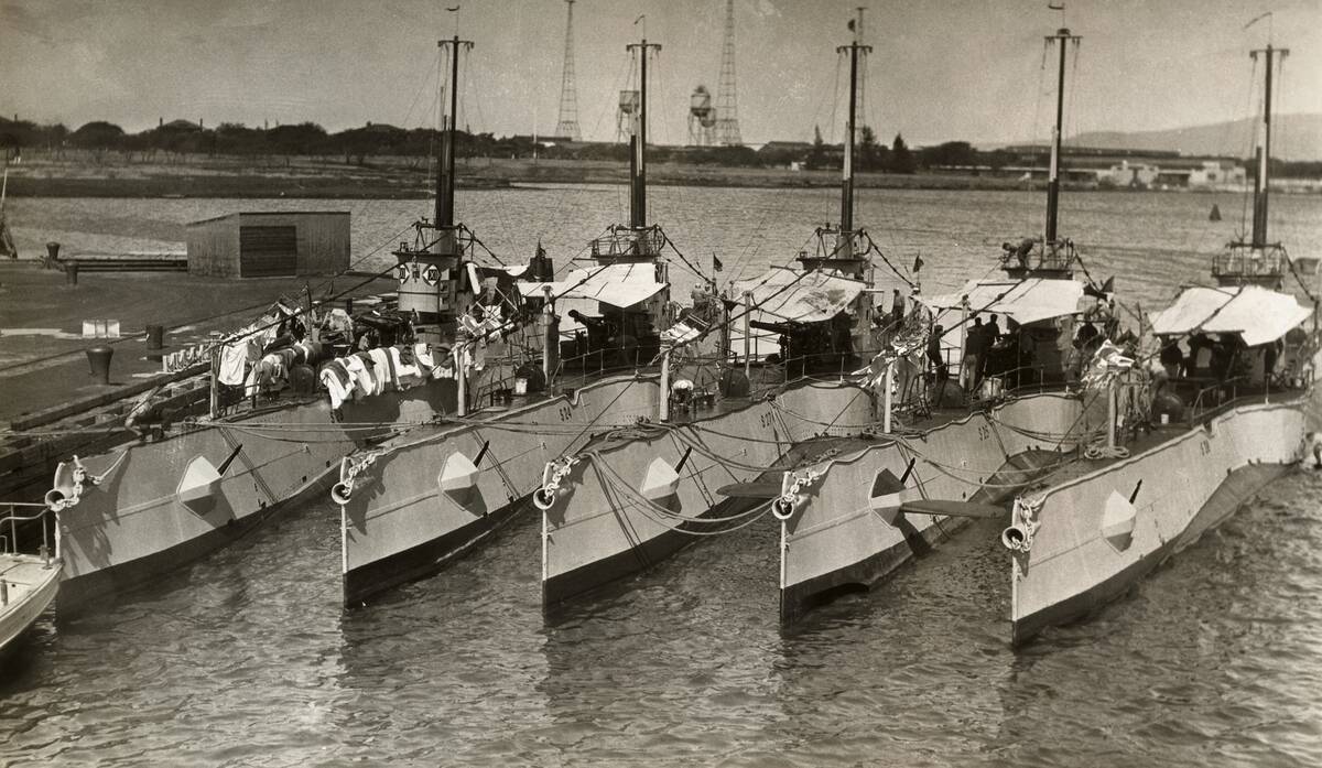 Ships In Harbor