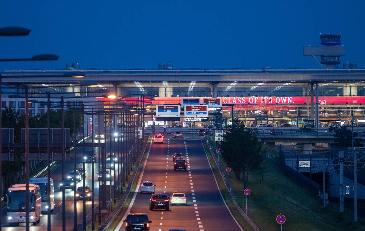 Start of the summer vacations - Berlin Brandenburg Airport