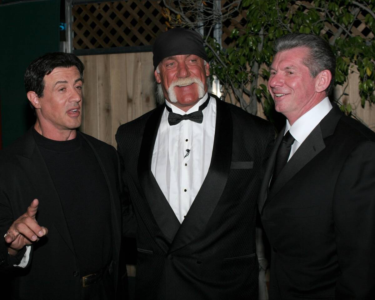 Sylvester Stallone Inducts Hulk Hogan Into WWE Hall of Fame