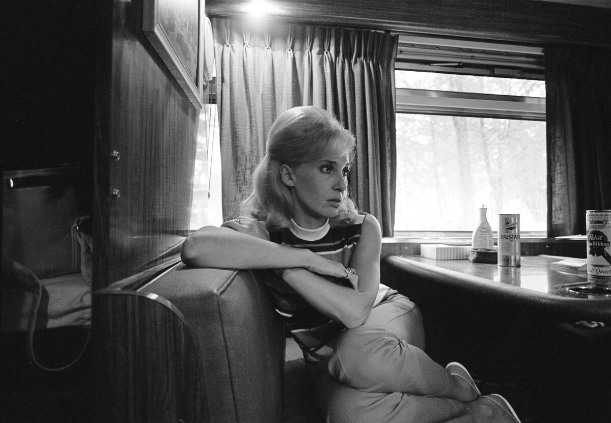 Tammy Wynette On Tour Bus with Beer