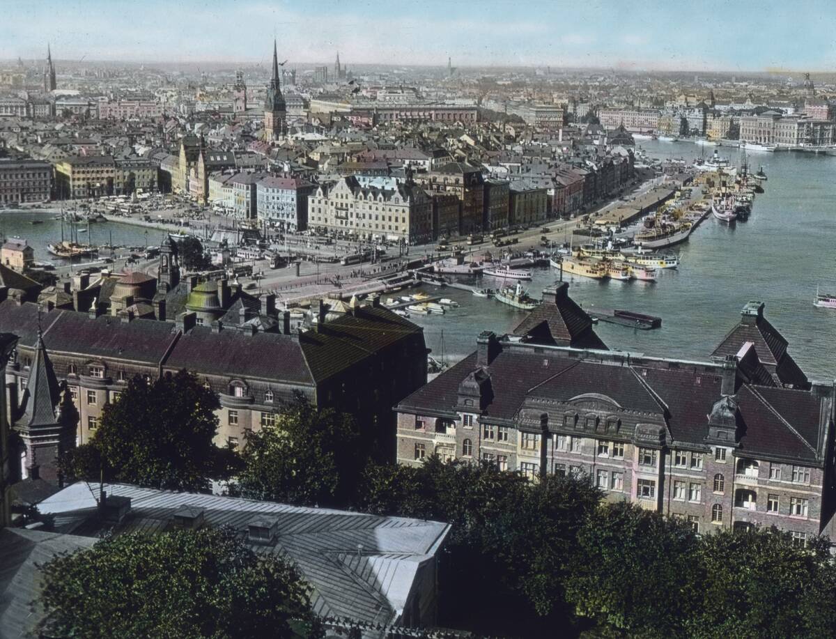 The city of Stockholm.