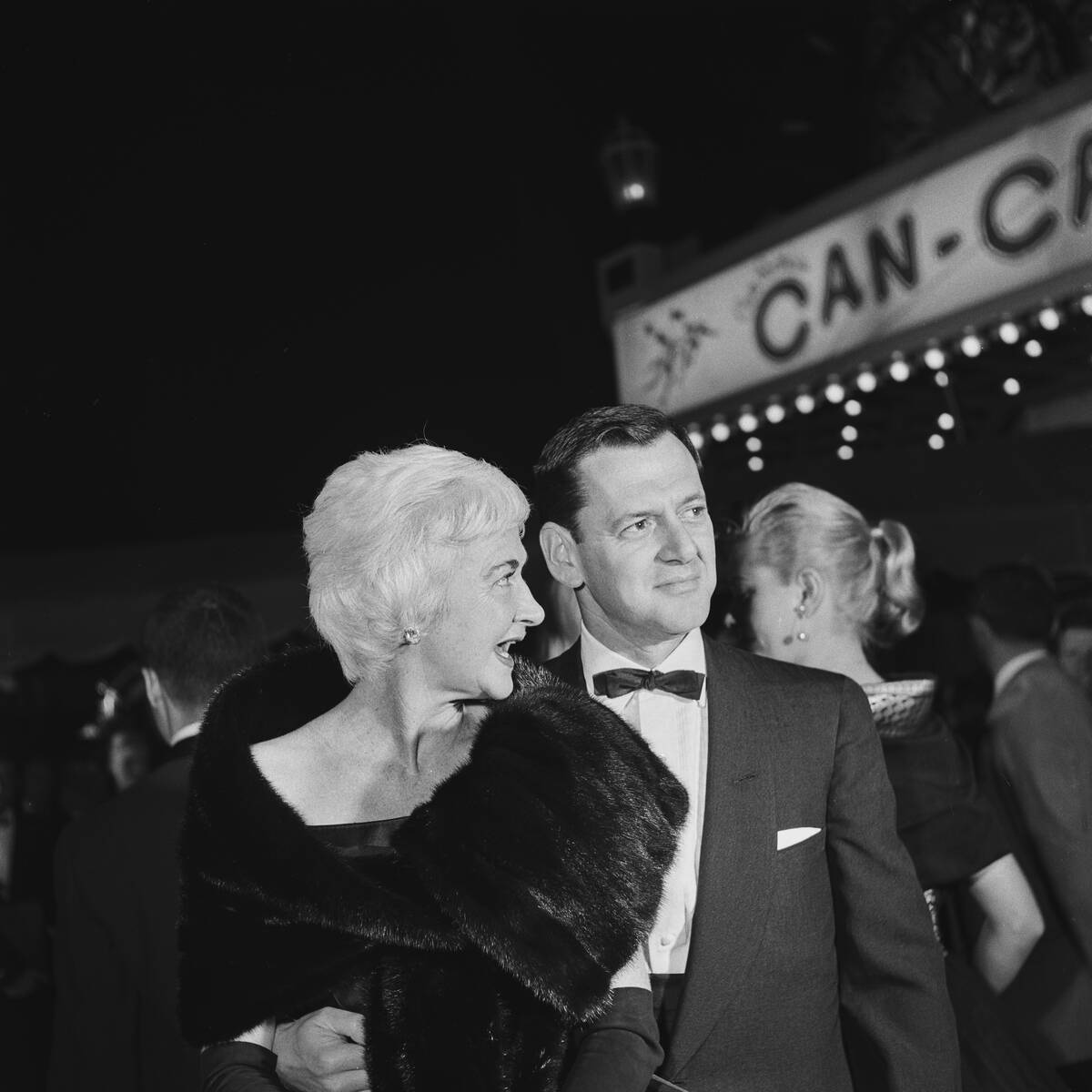 Tony Randall At Can-Can Premiere