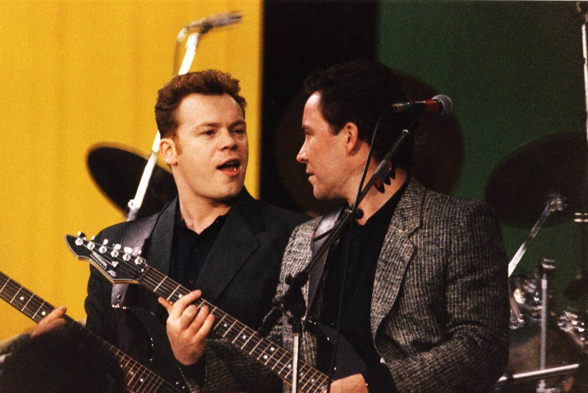 UB40 Perform At The 1988 Mandela Tribute Concert in Wembley Stadium, London