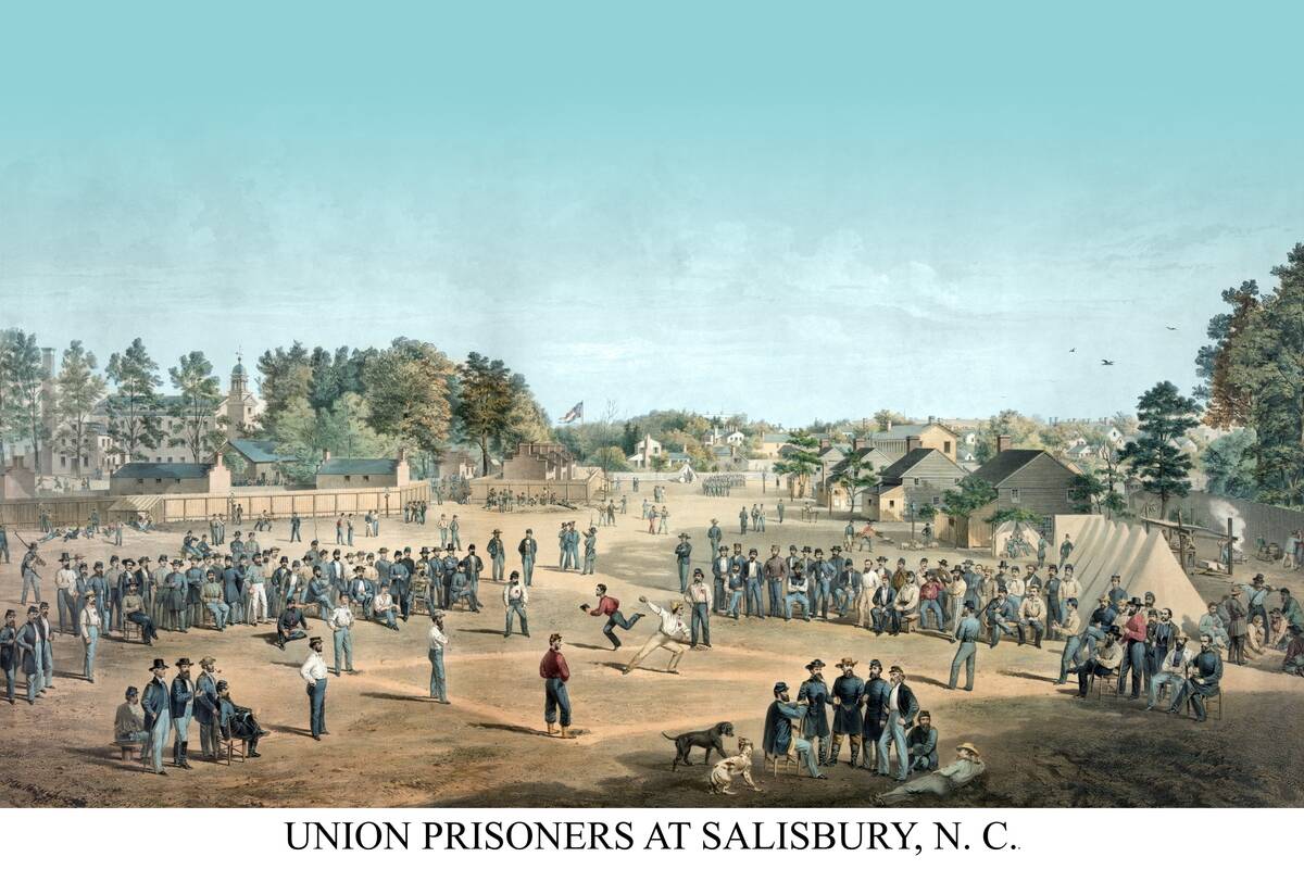 Union prisoners at Salisbury, N.C.