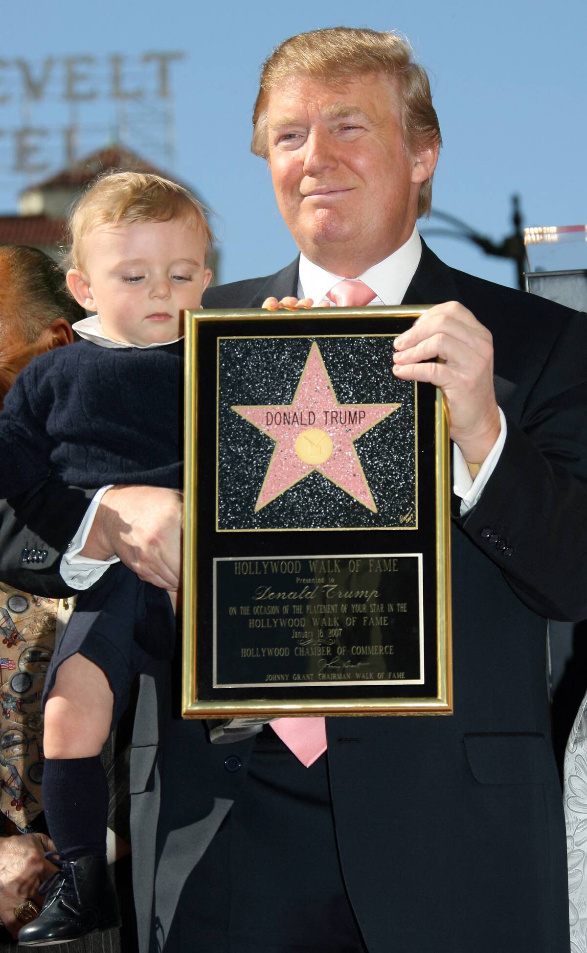 US-HOLLYWOOD-TRUMP-SON