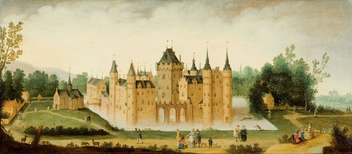 View Of The Castle Of Egmond Aan Den Hoef