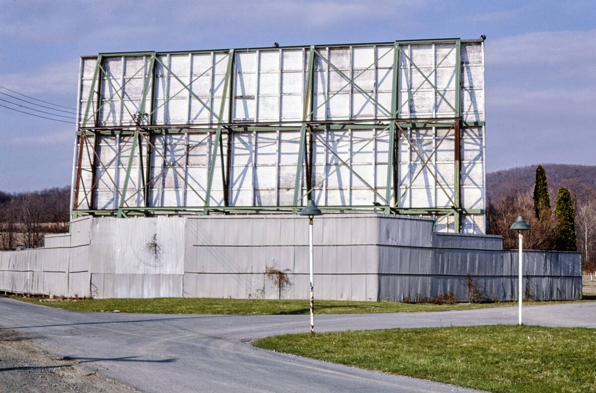 1980s America - Red Run Drive-in Theater, Route 16, Rouzerville, Pennsylvania 1982