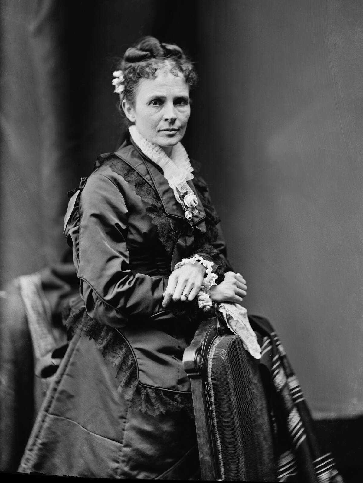 Lucretia_Garfield_ Brady-Handy