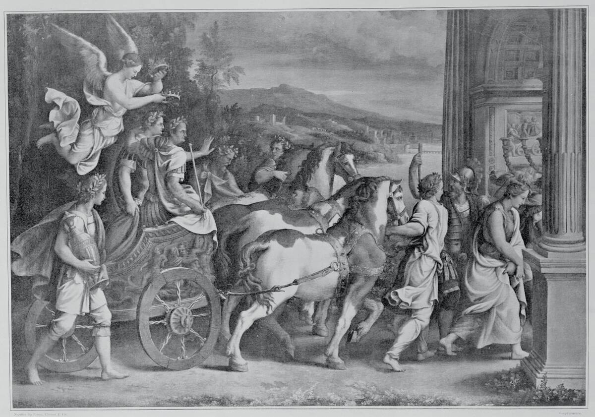 Angels over Triumph of Titus