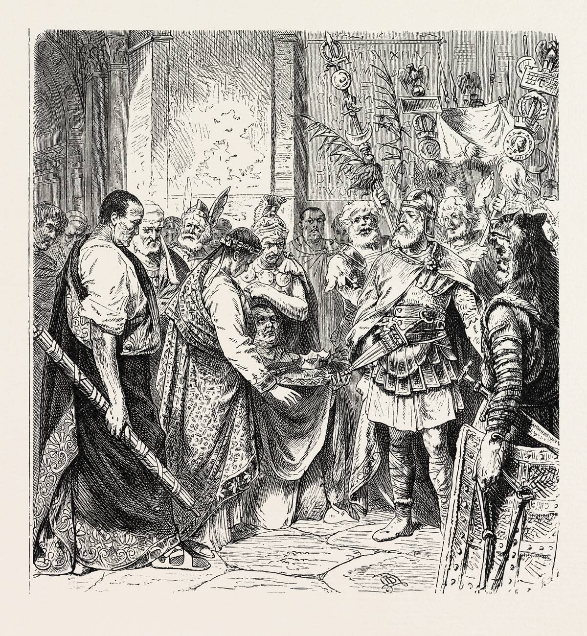 Augustulus, The Last Roman Emperor, Surrenders To Odoacer.