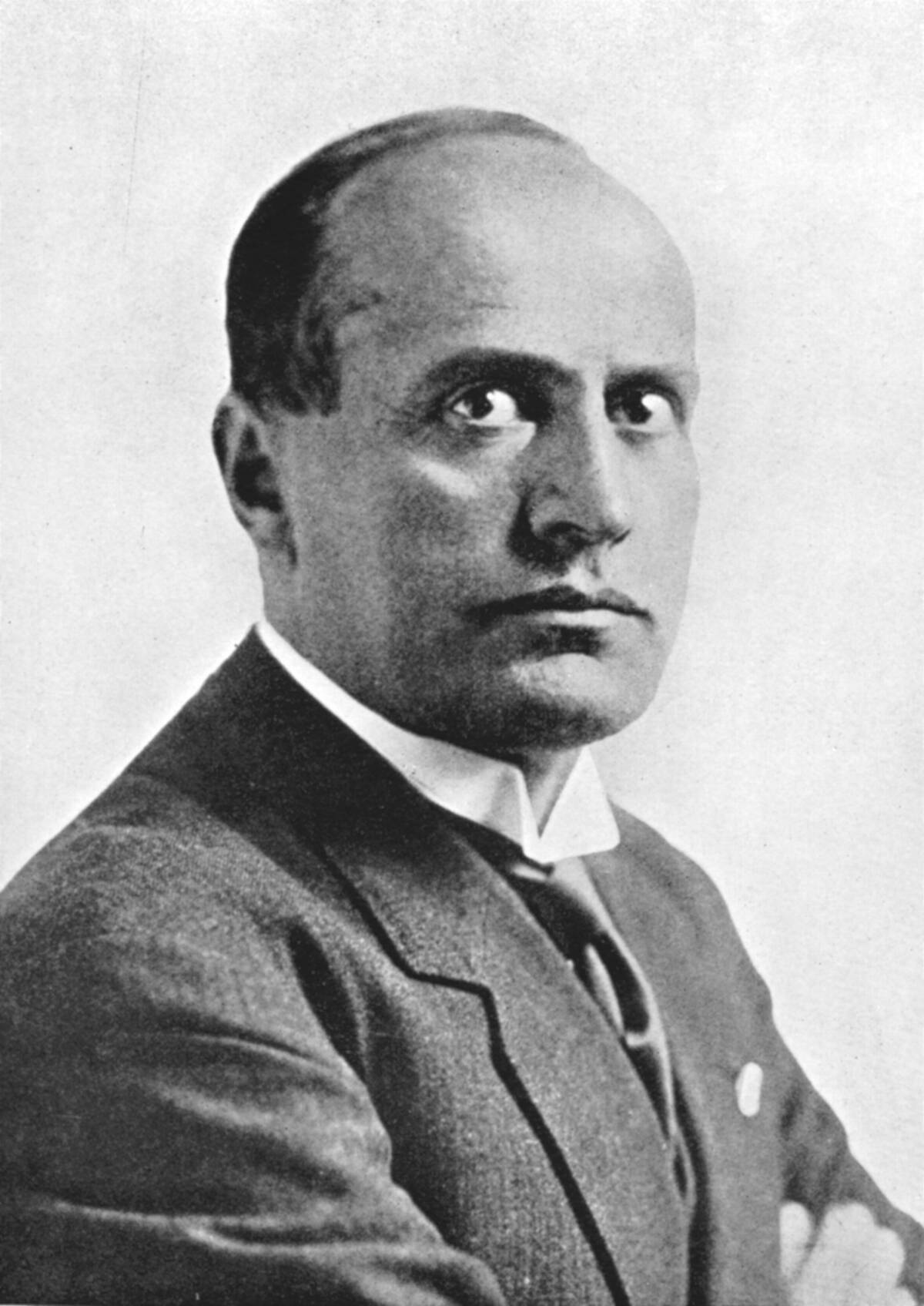 Benito Mussolini (1883-1945) - Il Duce - Italian fascist dictator.