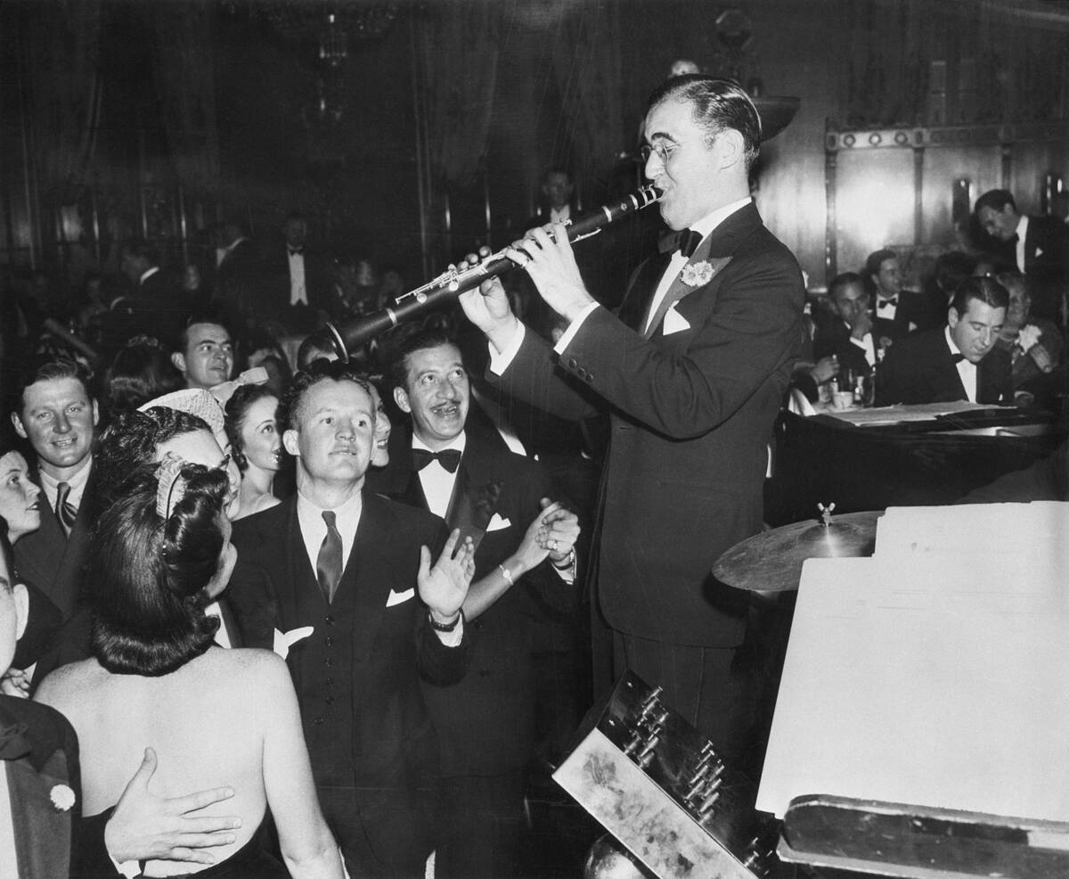 Benny Goodman Playing at the Waldorf Astoria