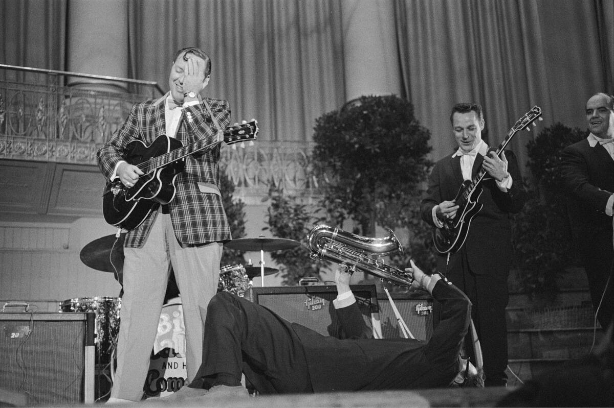 Bill Haley And The Comets. Vienna Konzerthaus. 1958. Photograph By Franz Hubmann.