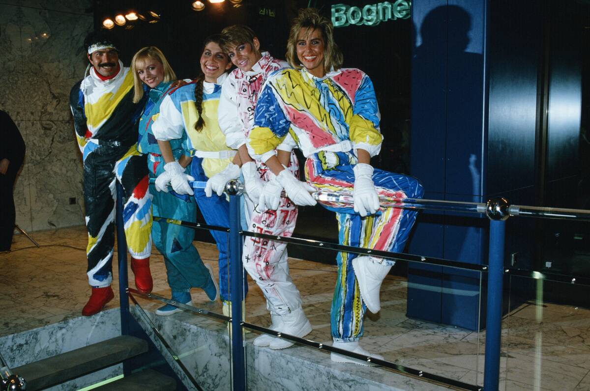 Bogner - Mode 80er Jahre - Fotoshooting