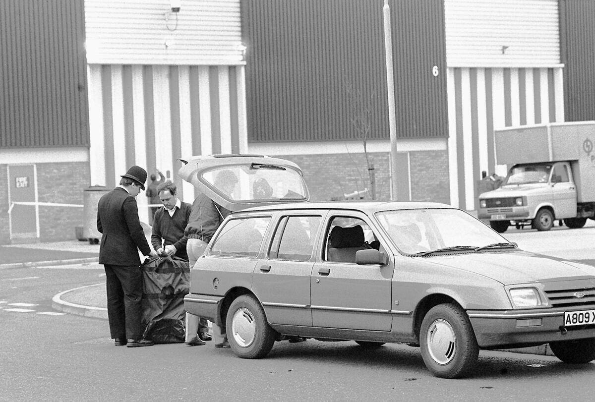 Brink's Mat -Stopped and Searched After Massive Haul.
