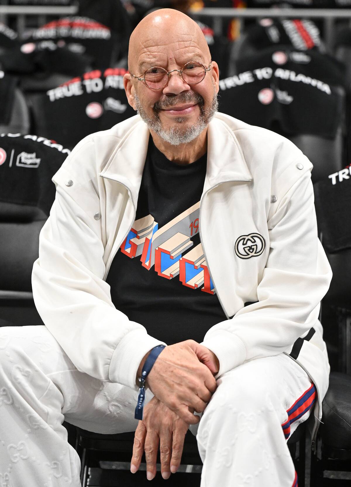 Celebrities Attend Miami Heat v Atlanta Hawks