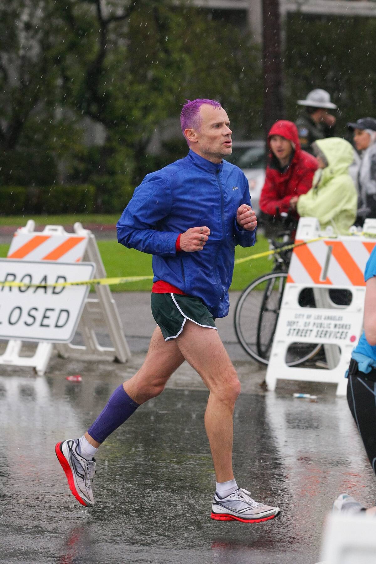 Celebrities Attend The LA Marathon