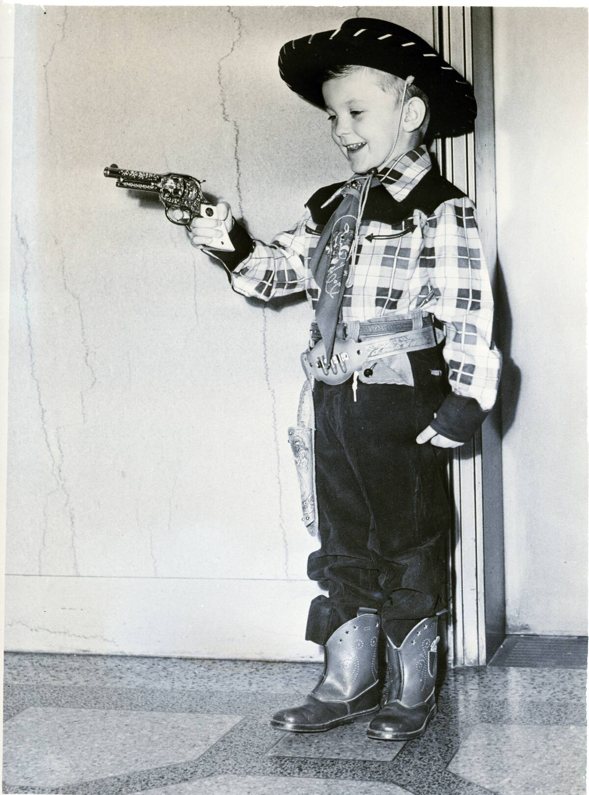 Child Dressed as a Cowboy