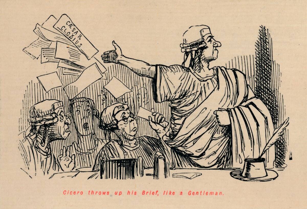 Cicero Throws Up His Brie