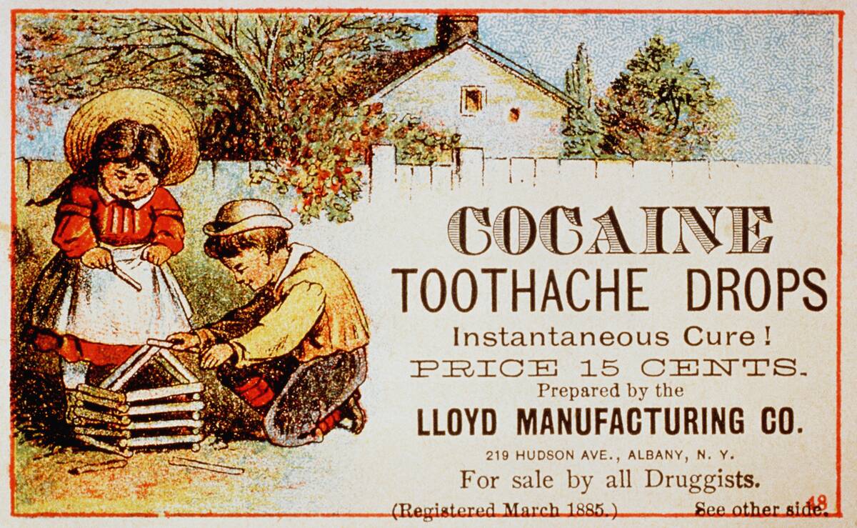 Toothache Drops Advertisement