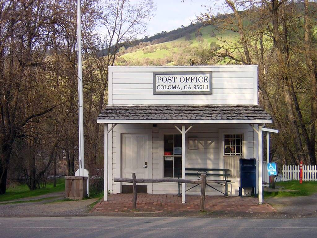 Coloma CA post office