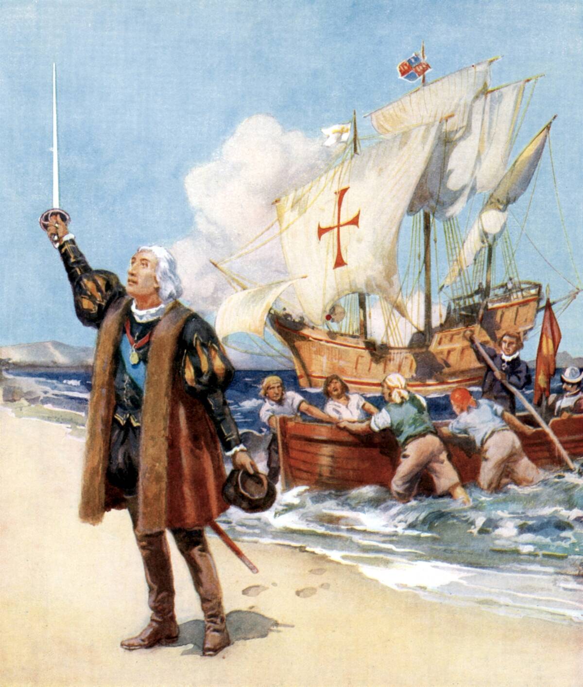 Columbus In New World