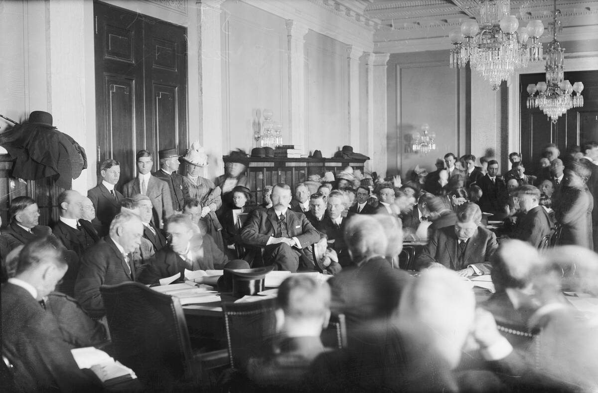 Courtroom Scene for Titanic Tragedy