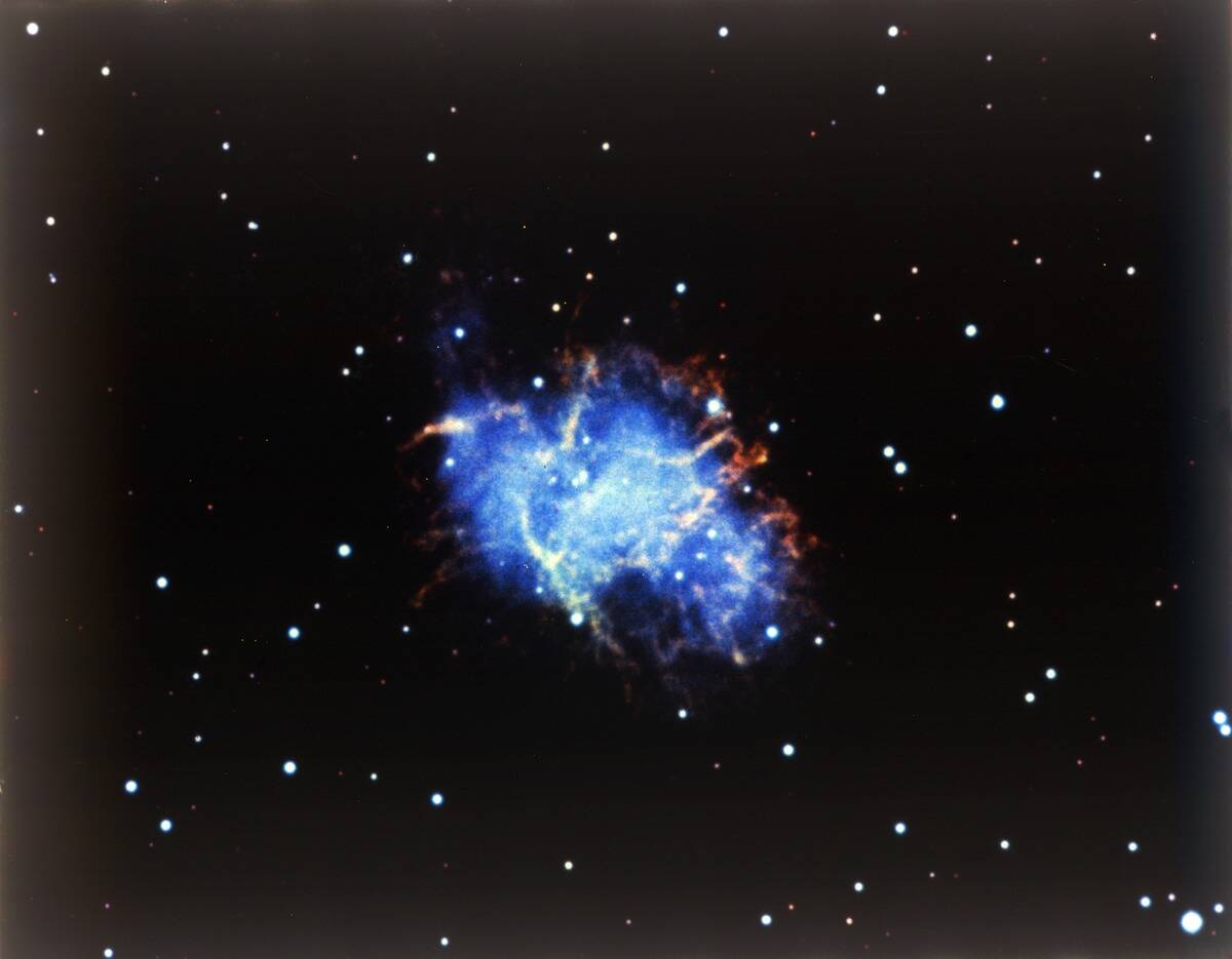 Crab Nebula In The Constallation Of Taurus. Creator: Nasa.