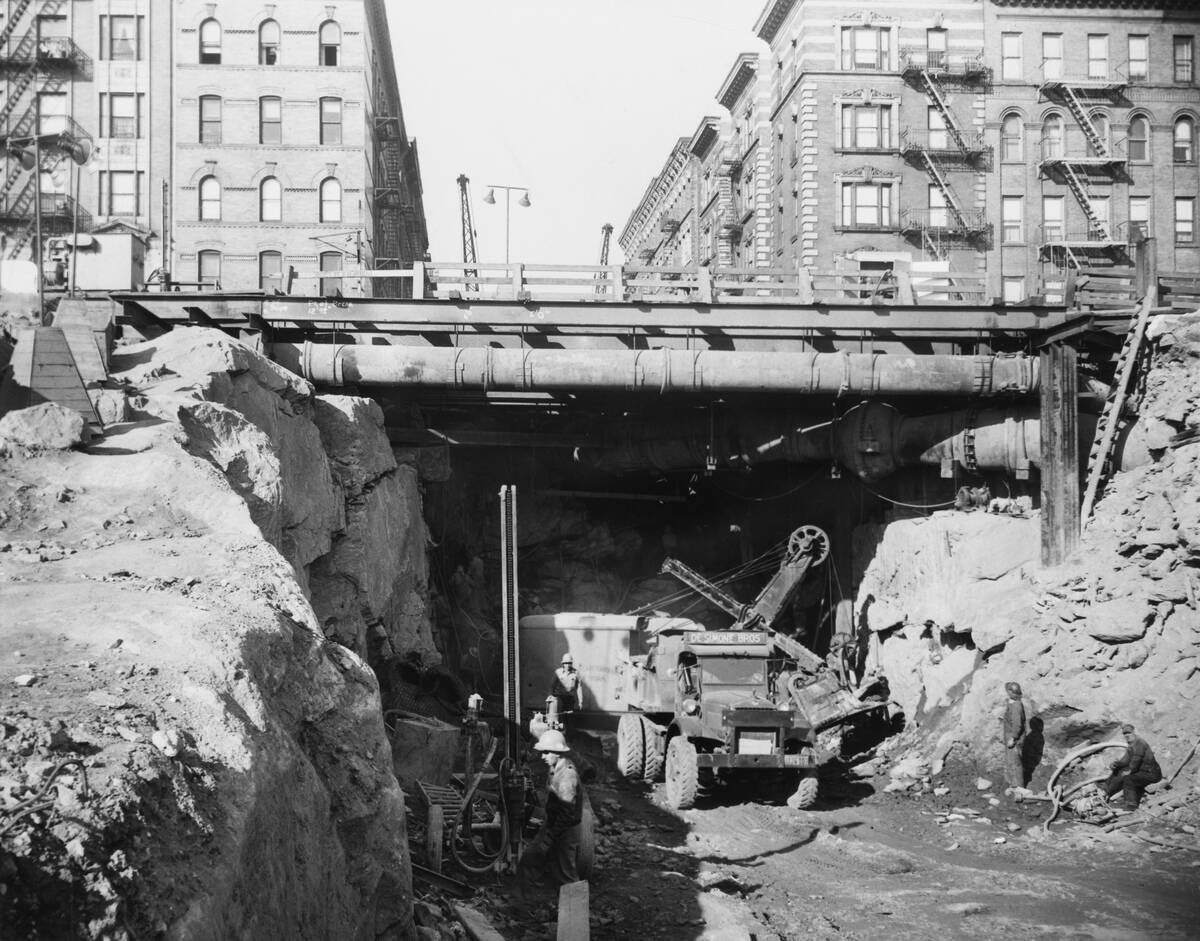 Cross Bronx Expressway Tunnelling, 1949