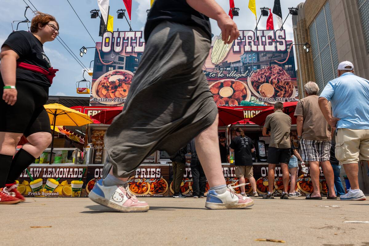Crowds Gather For The Opening Day Of The Indiana State Fair