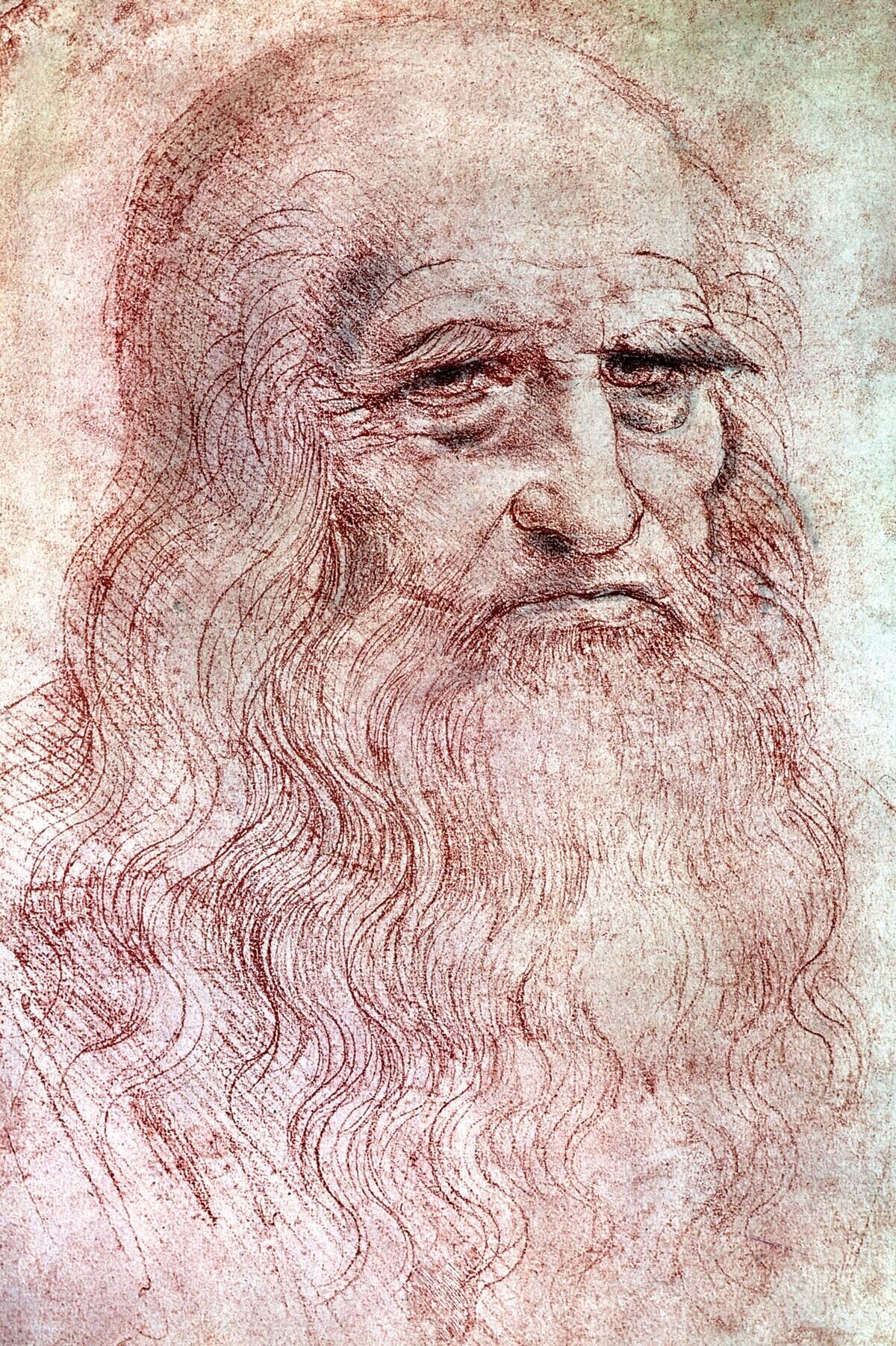 Da Vinci, Self-portrait.