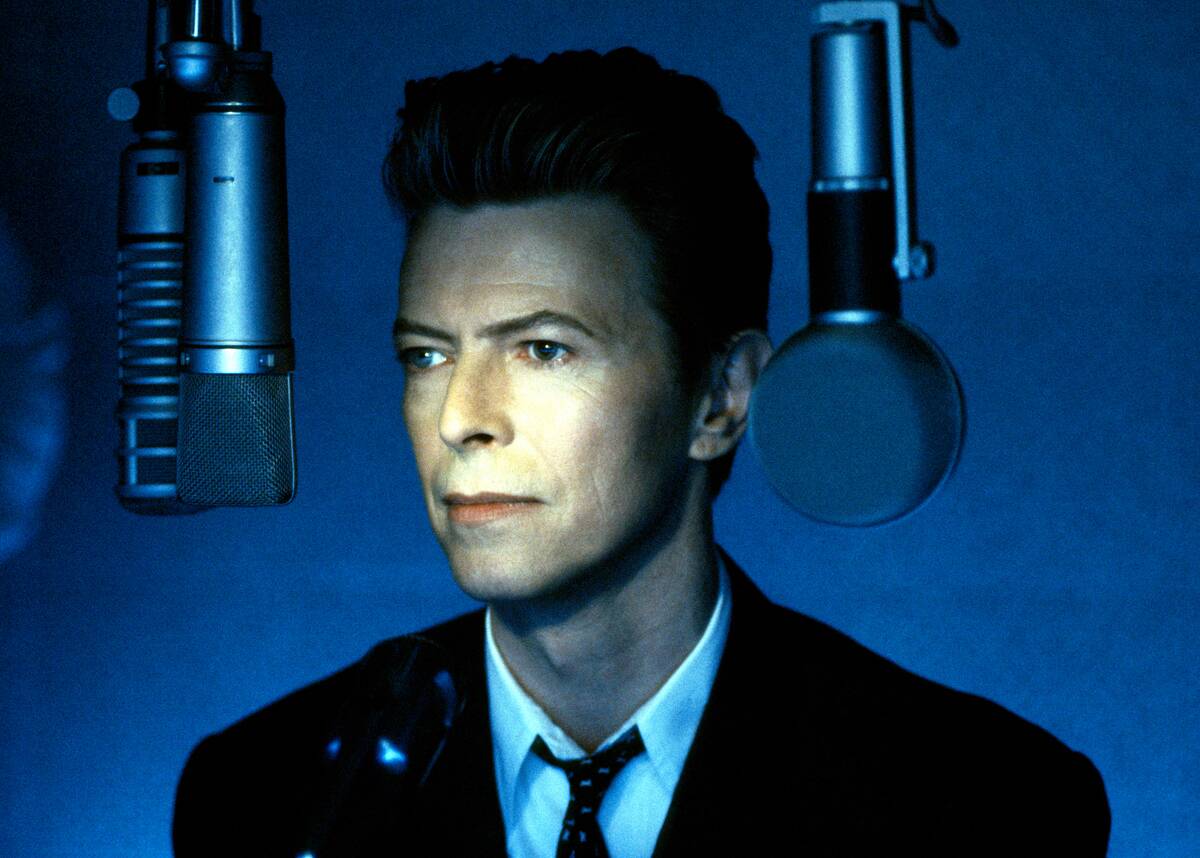 David Bowie On Set of Jump They Say Music Video