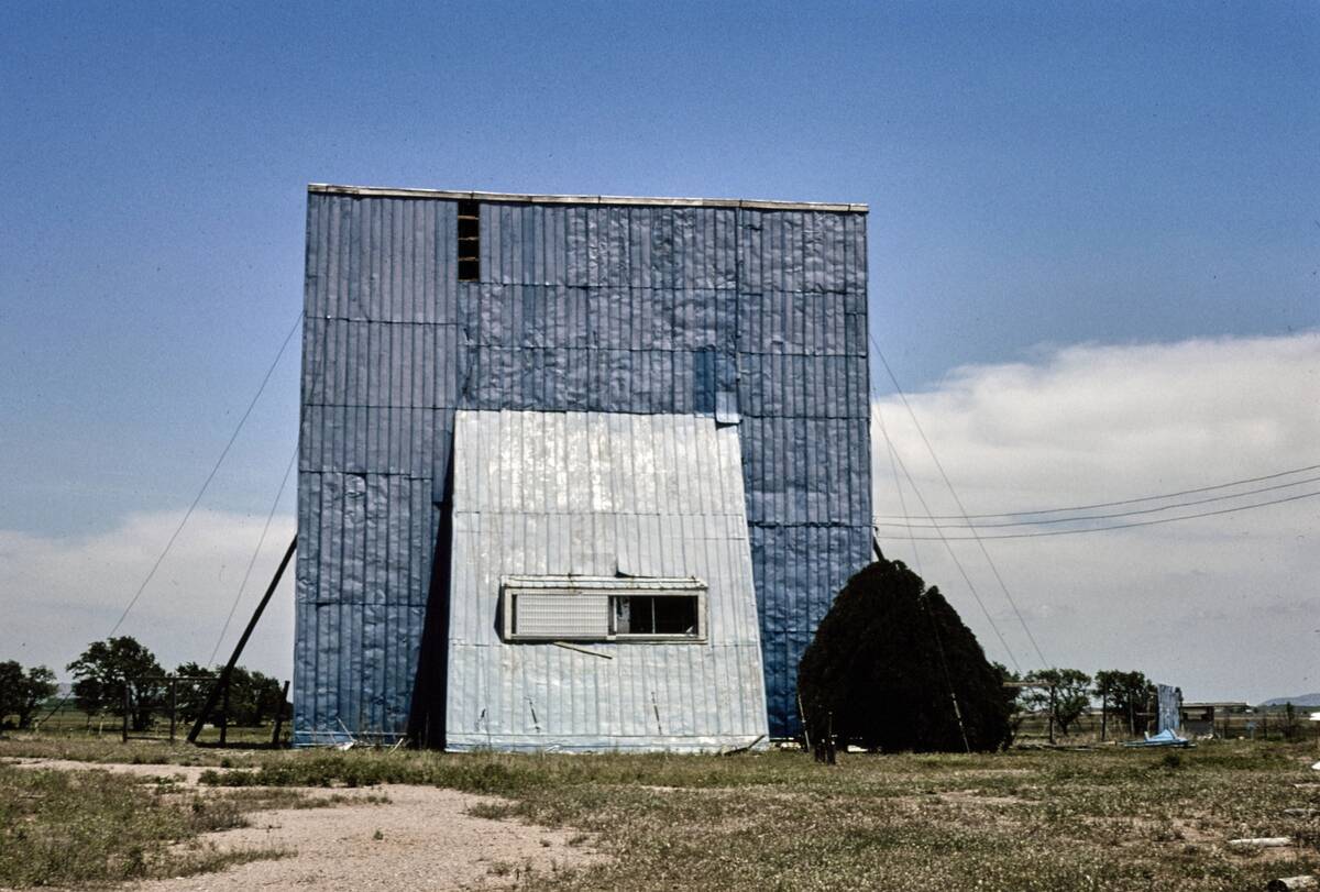 Drive-in Theater, Route 283, Mangum, Oklahoma; ca. 1982